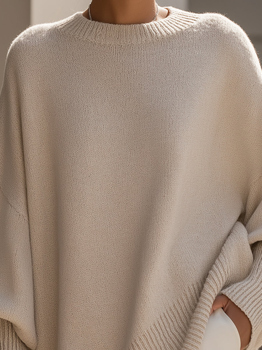 Elodie™ | Oversized Wool-Blend Sweater