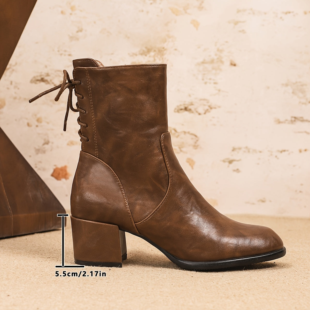 Margot™ | Retro Block-Heel Leather Boots