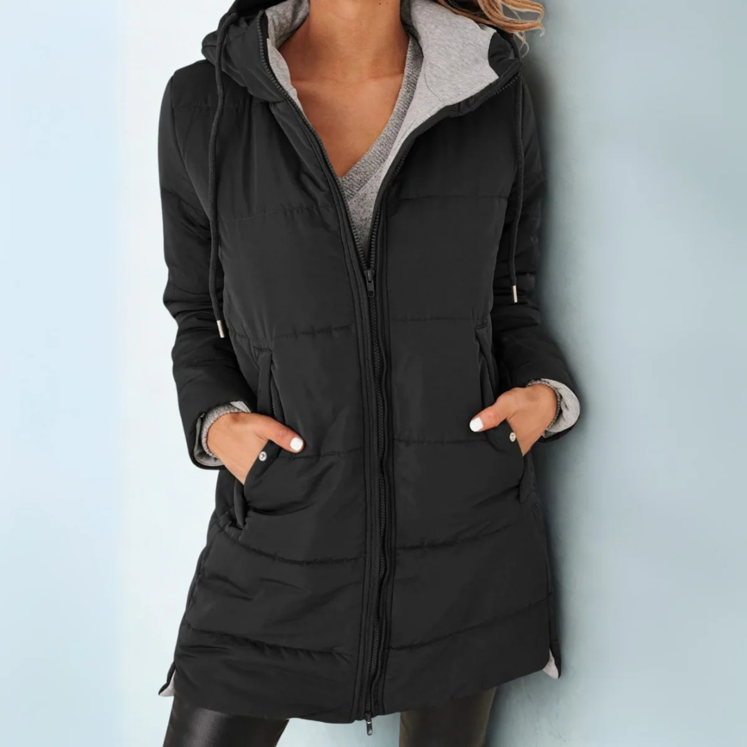Elizabeth | Cozy Hooded Winter Coat
