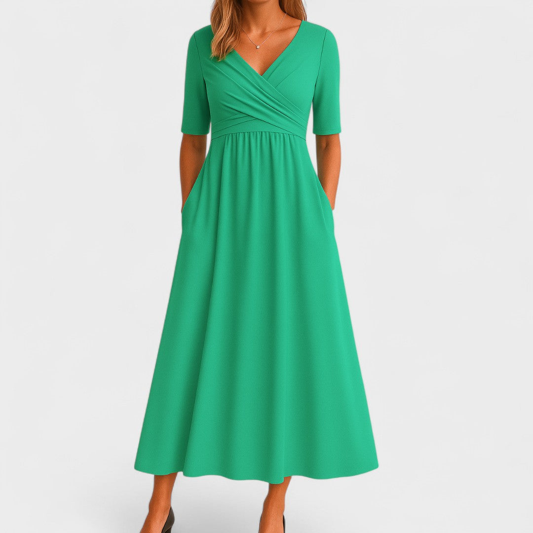 Aurelia™ | Flattering Fit & Everyday Grace Midi Dress