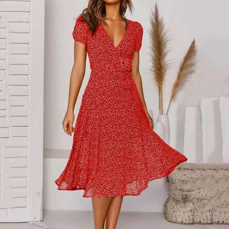 Ella - V-neck summer dress