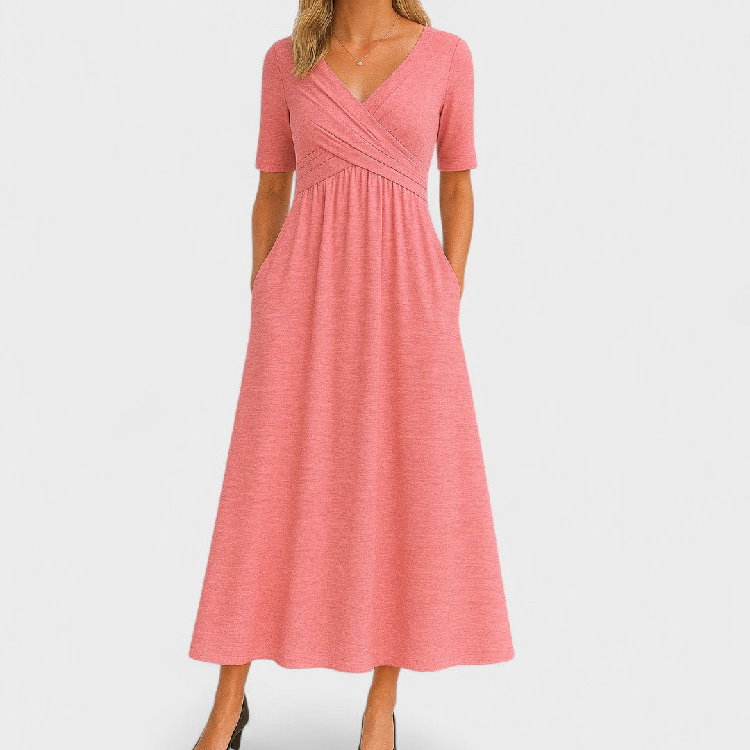 Aurelia™ | Flattering Fit & Everyday Grace Midi Dress