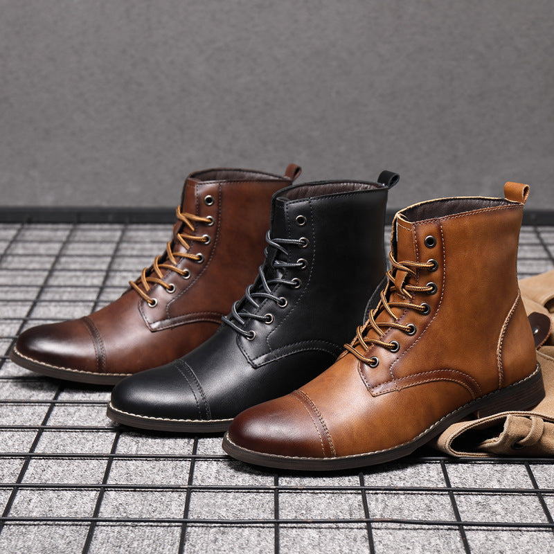 Claude | Authentic Orthopaedic Leather Boots