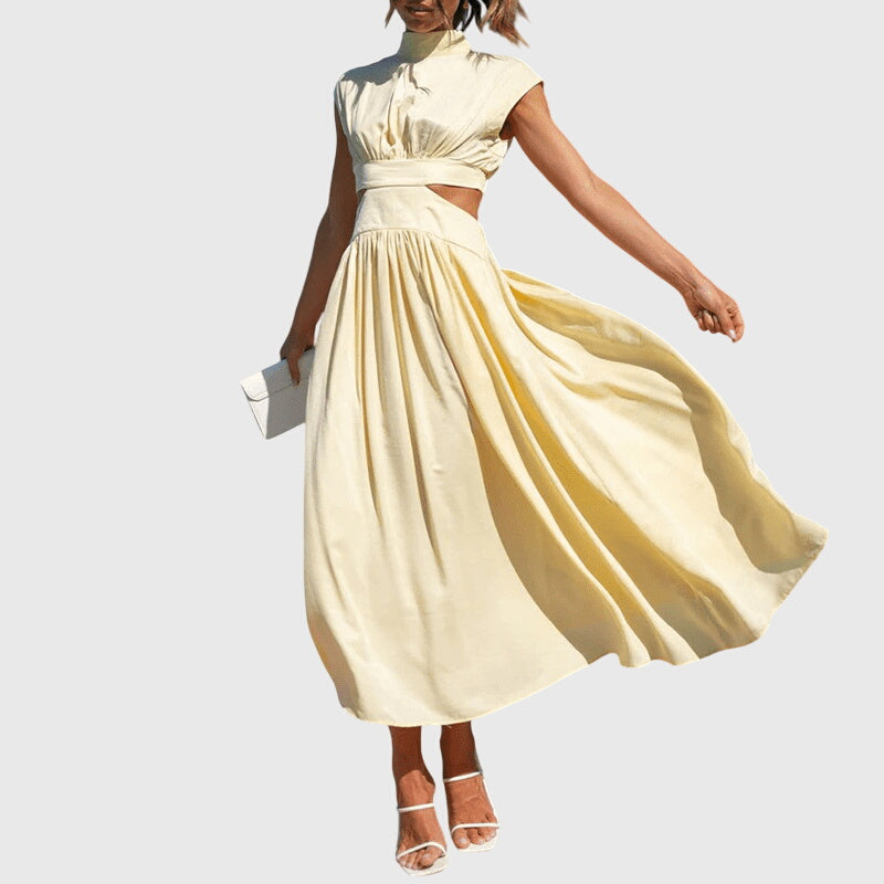 Bianca - Sleeveless Cut-out Dress