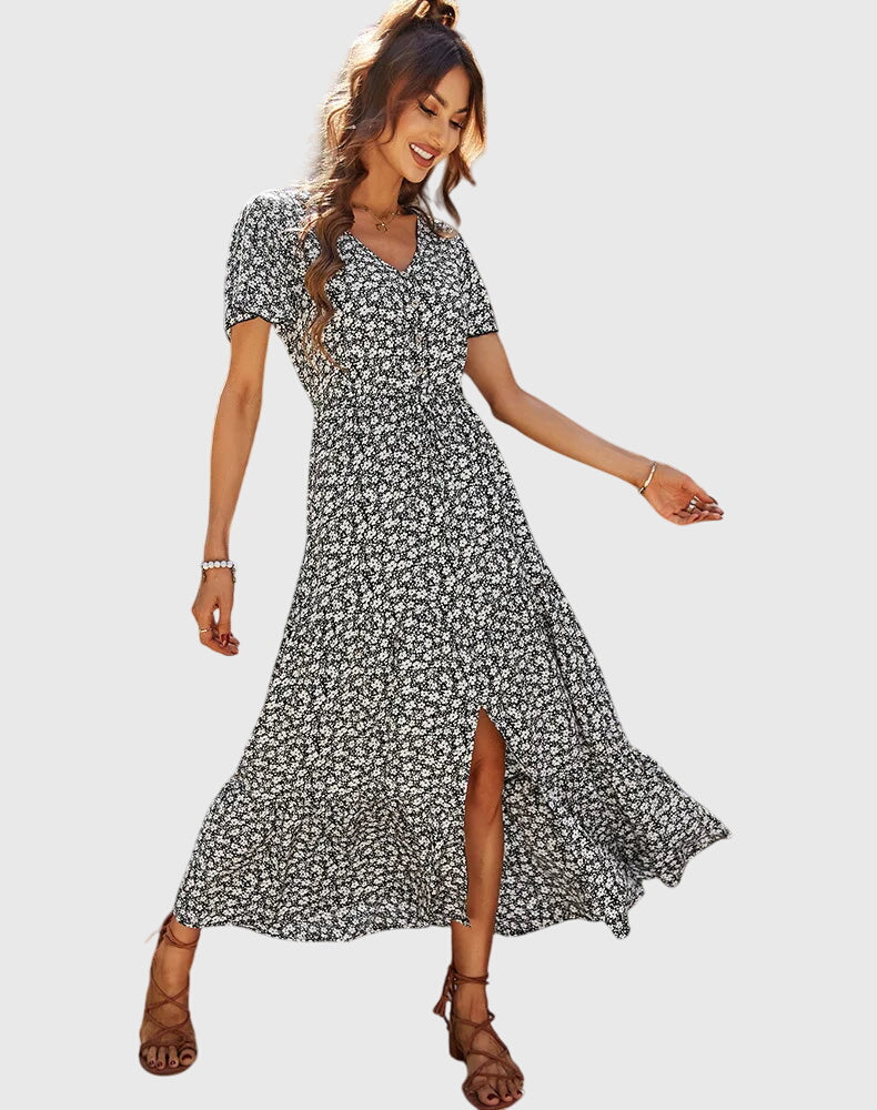 Aria - Vintage Floral Dress