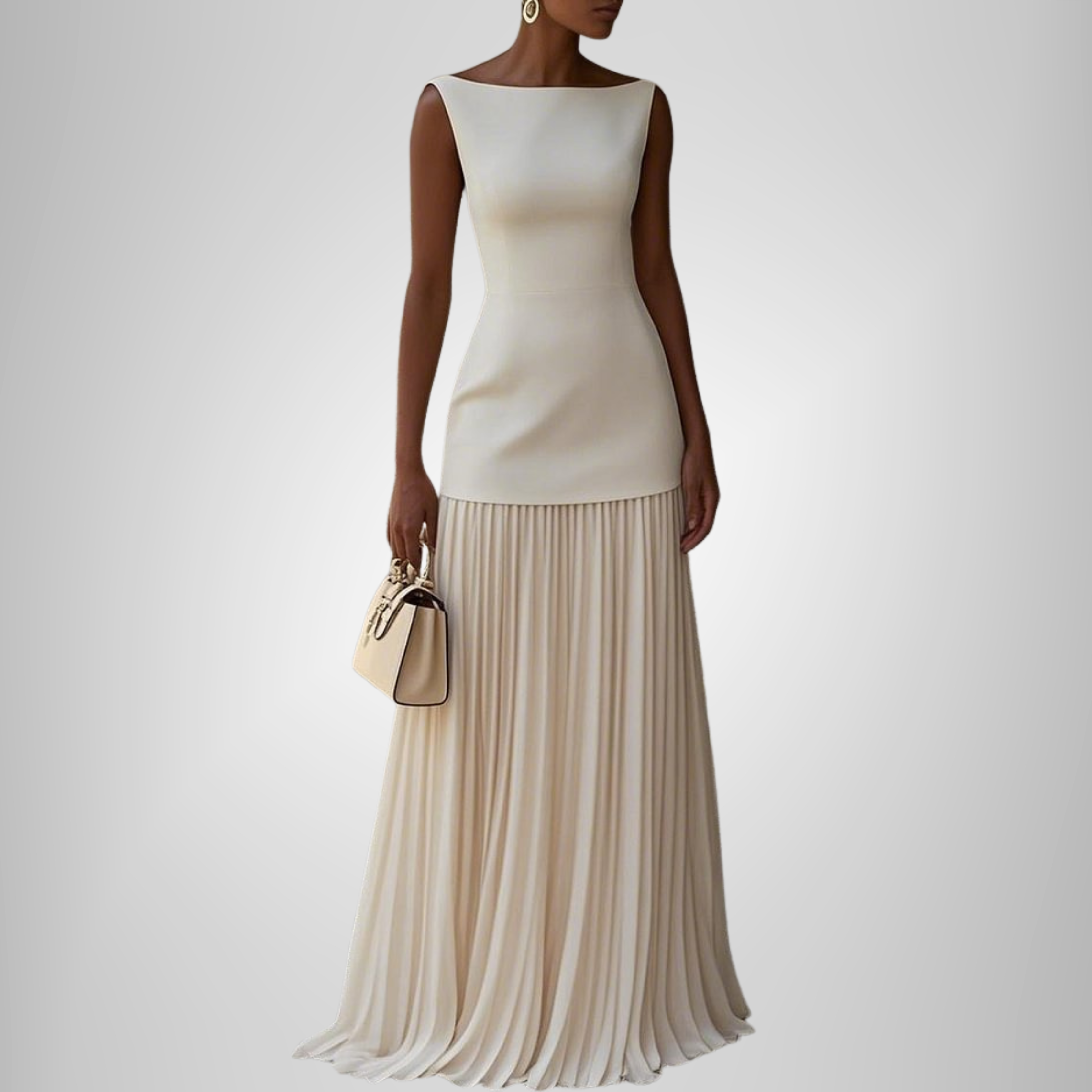 Orla – Pleated Maxi Dress