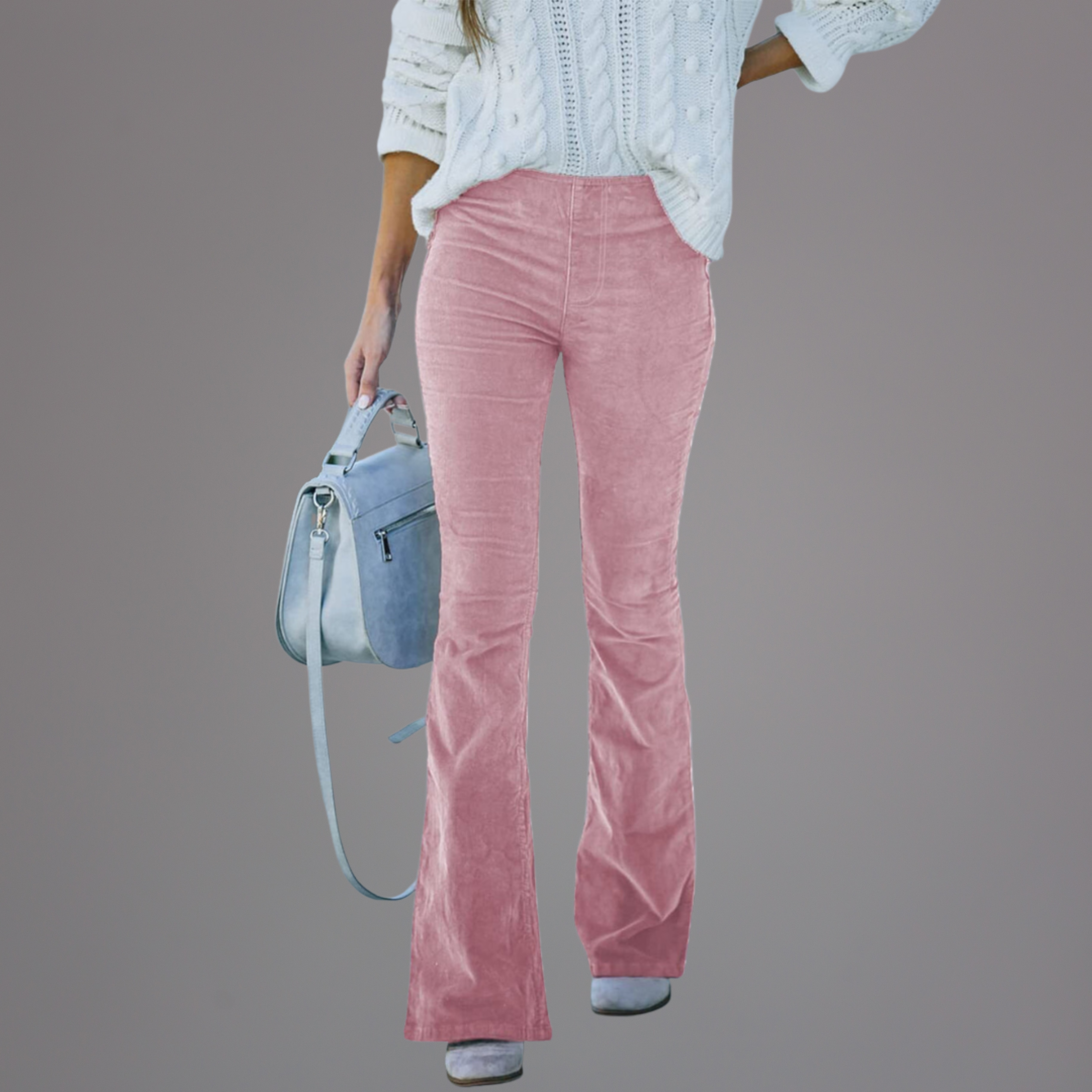 Alannah – Classic Corduroy Flare Trousers