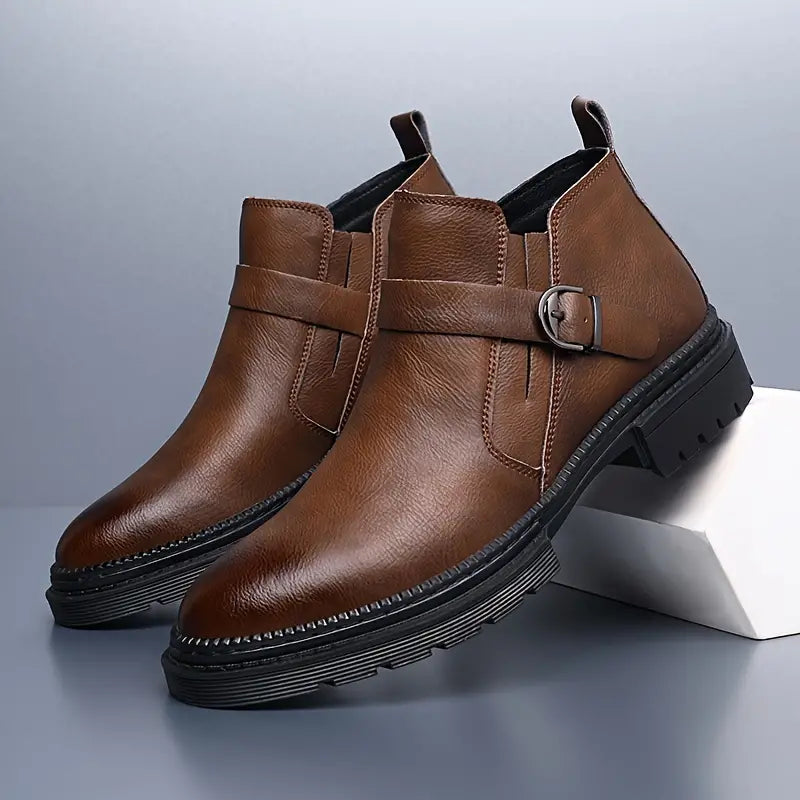 Liam | Orthopaedic Leather Ranger Boots