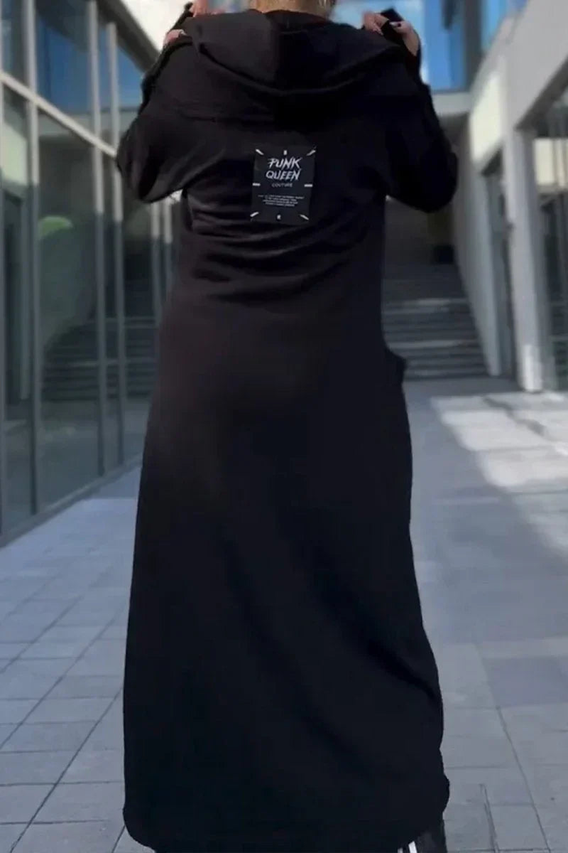 Eimear – Long Zip-Up Hoodie