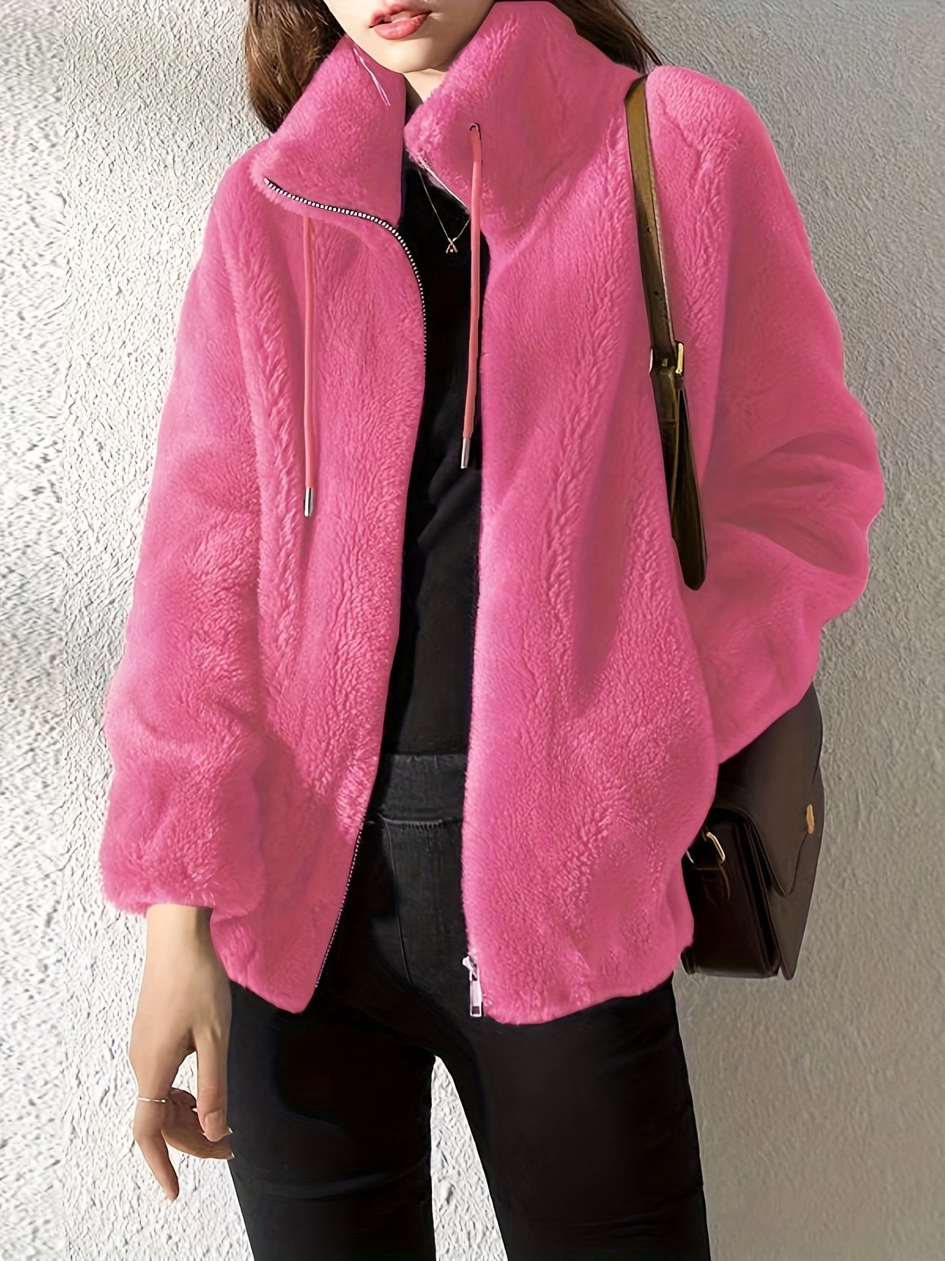 Alina – Soft Teddy Coat