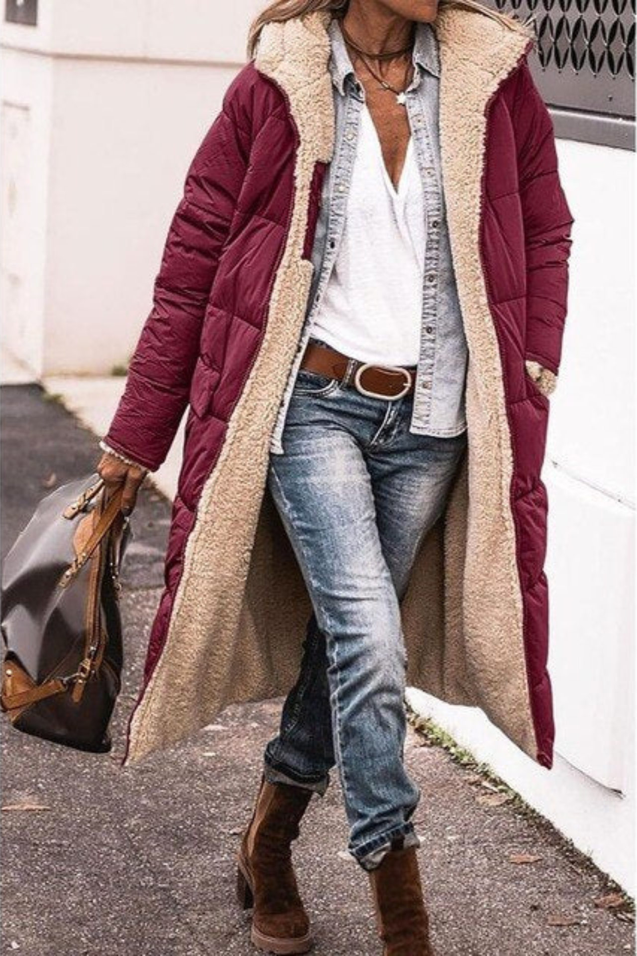 ARABELLE™ | Casual Hooded Coat with Fur Lining