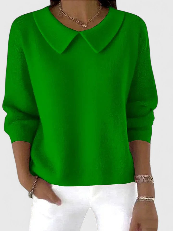 Bláthnaid – Comfortable Collared Sweater