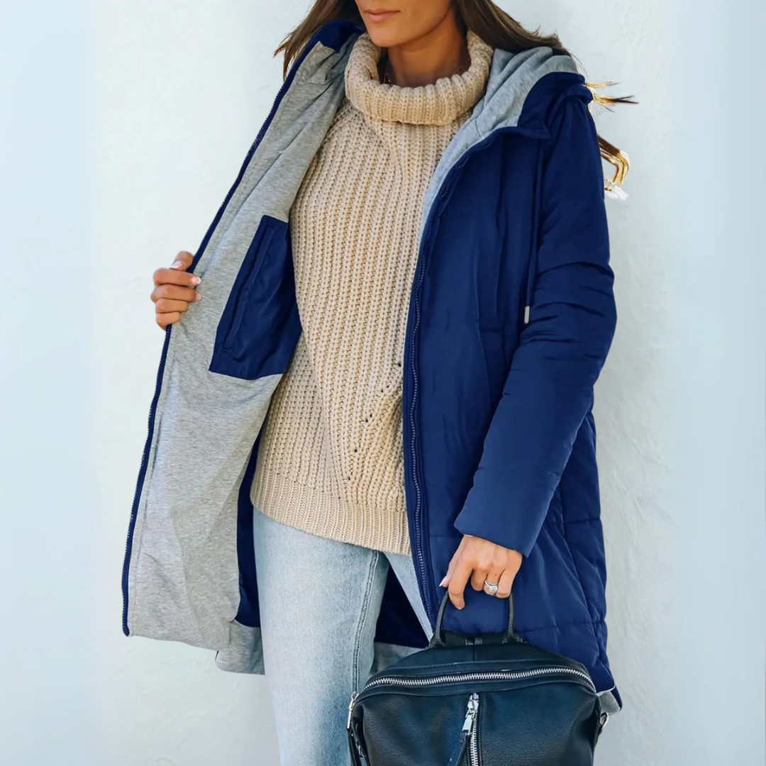Elizabeth | Cozy Hooded Winter Coat