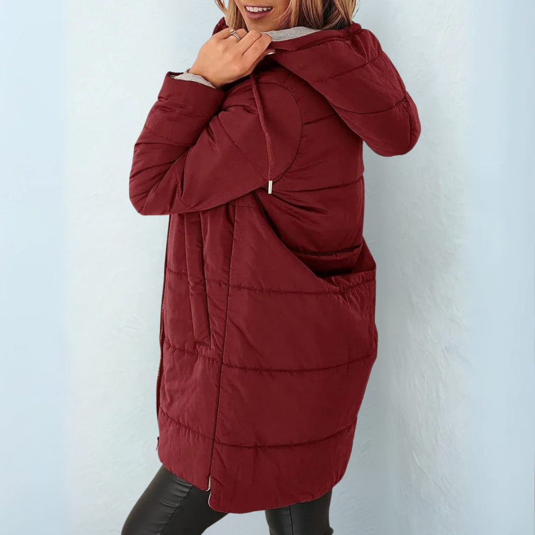 Elizabeth | Cozy Hooded Winter Coat