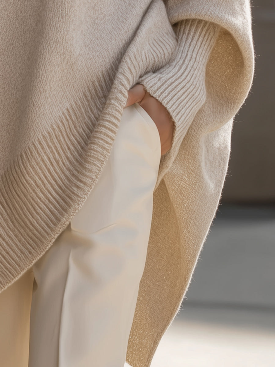 Elodie™ | Oversized Wool-Blend Sweater