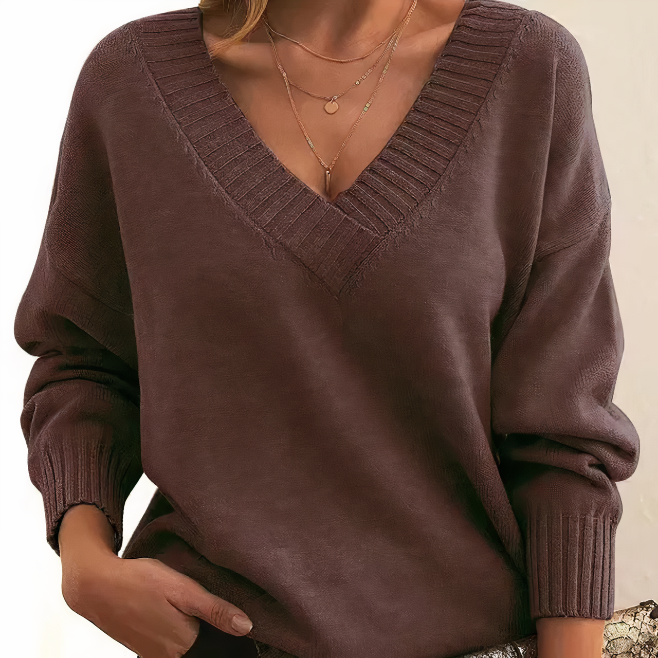 Danielle | Fashionable & Soft Knitted Sweater