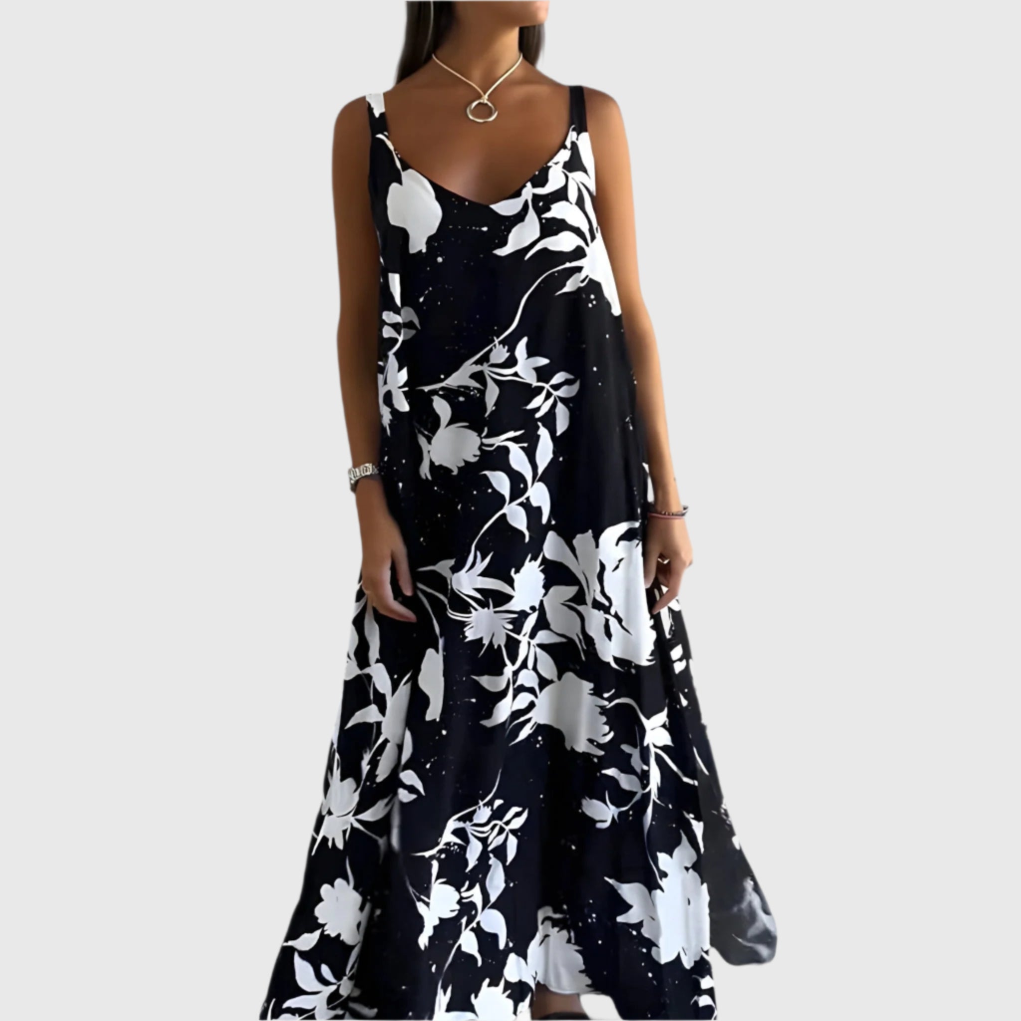 Tarryn - Floral Sleeveless Summer Dress