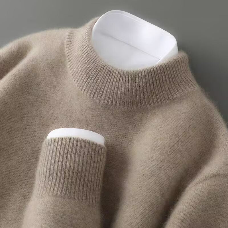 Aurora™ | Pure Mock-Neck Sweater