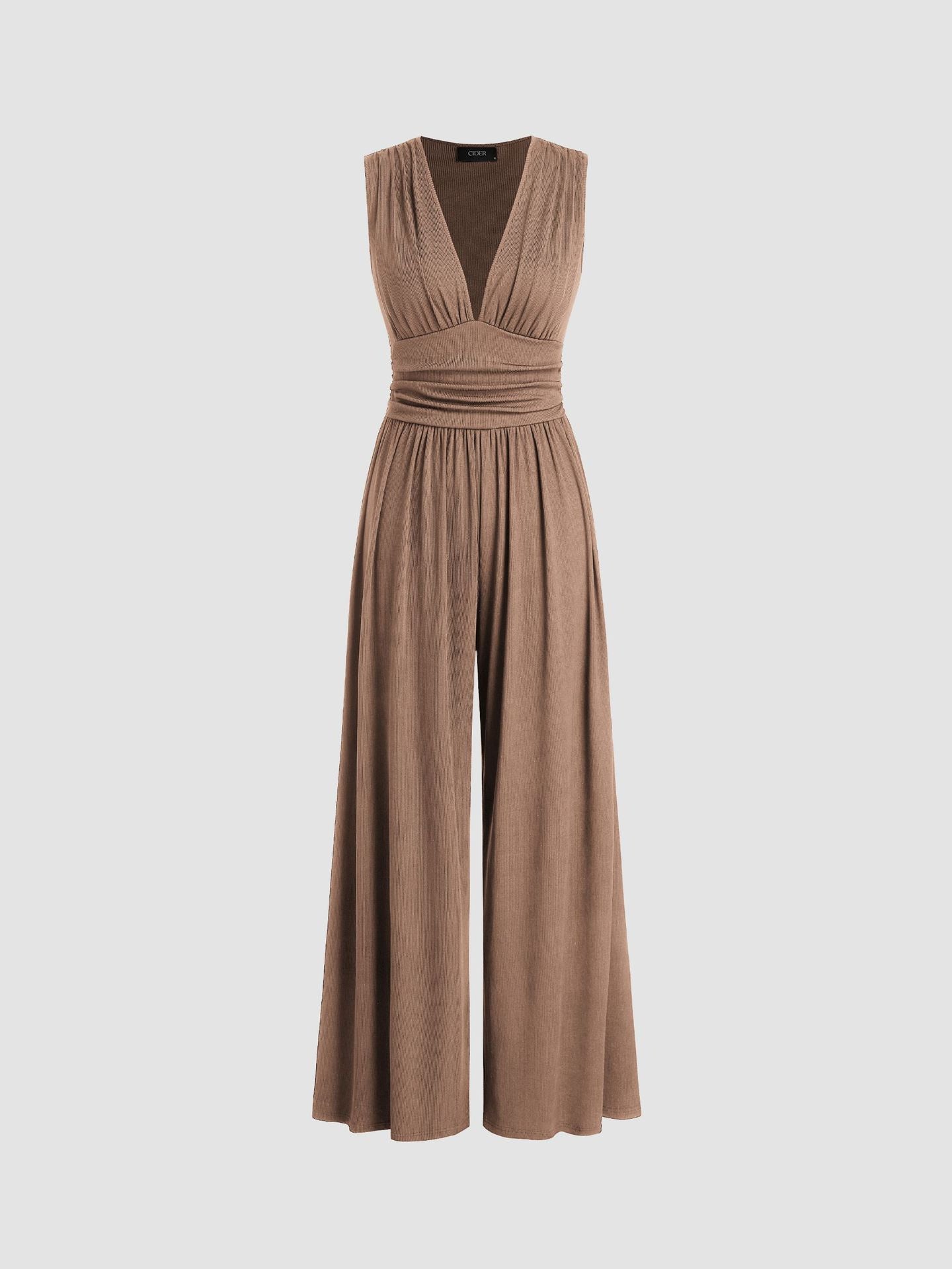 Charlene | Chic Sleeveless Wide-Leg Jumpsuit