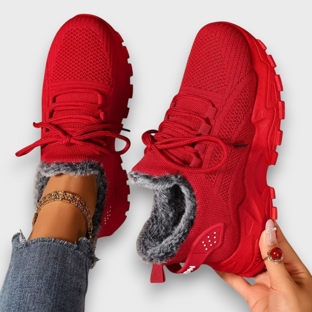Elara™ | Cozy Winter Lace-Up Sneakers