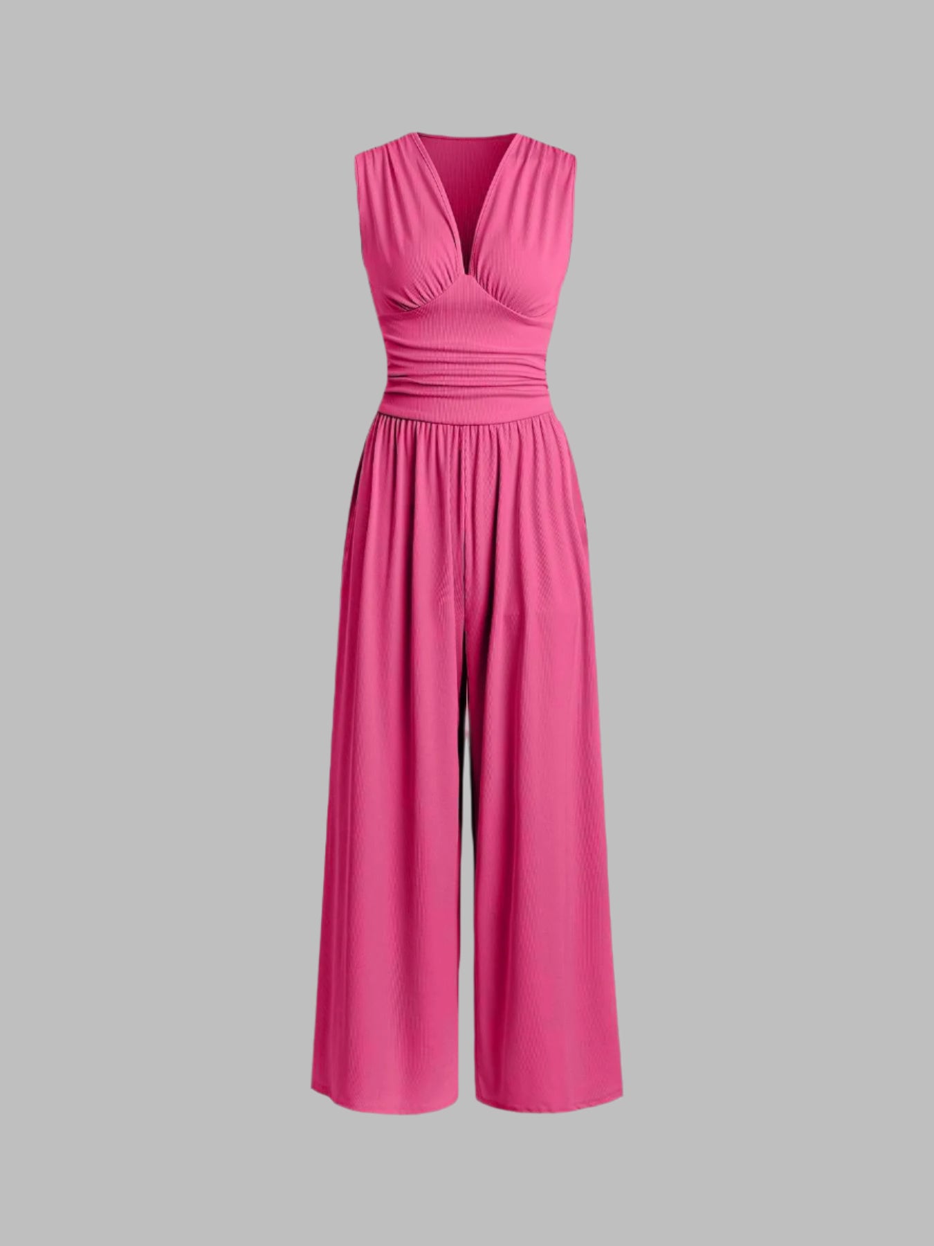 Charlene | Chic Sleeveless Wide-Leg Jumpsuit