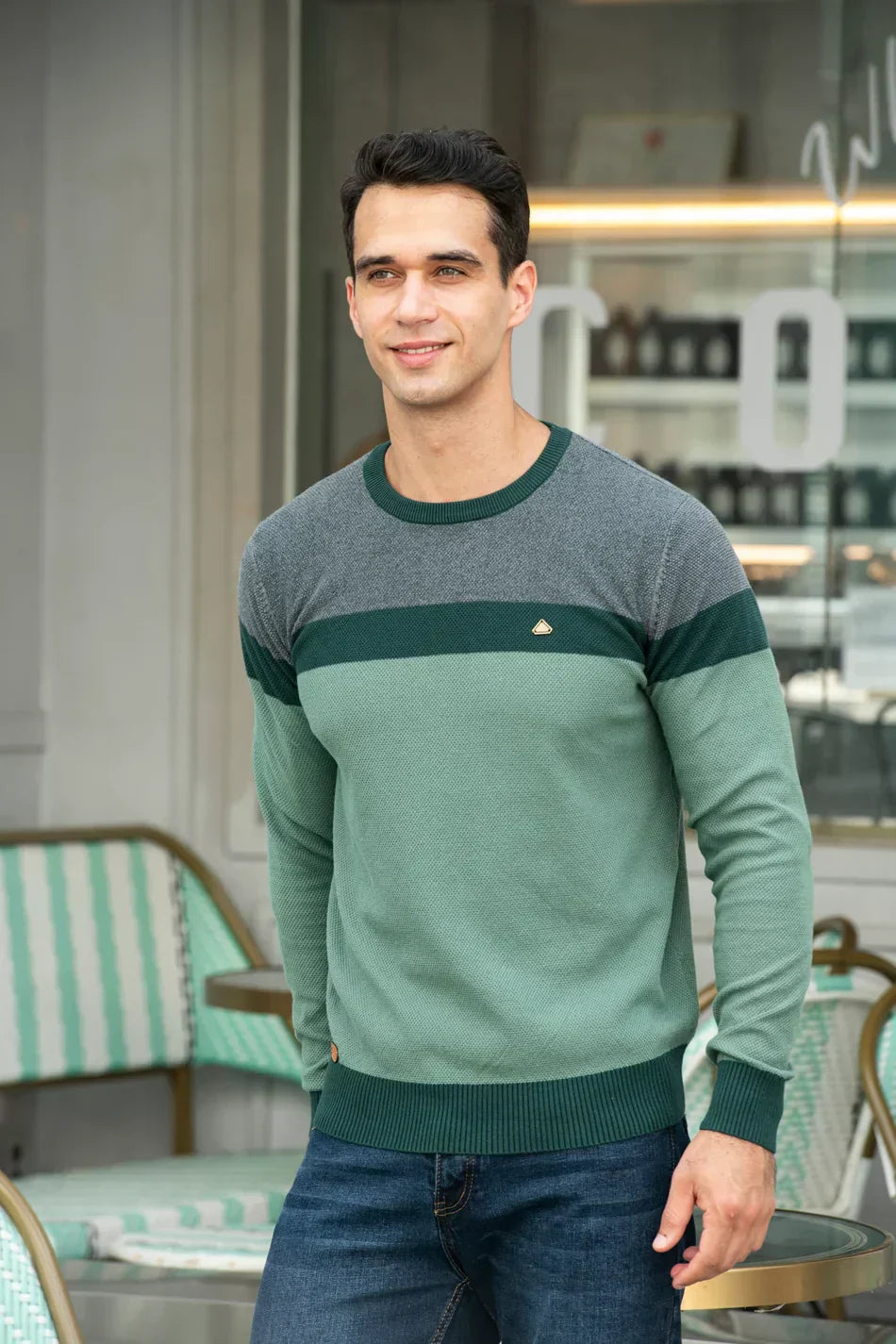 Fabian | Men's round neck sweater