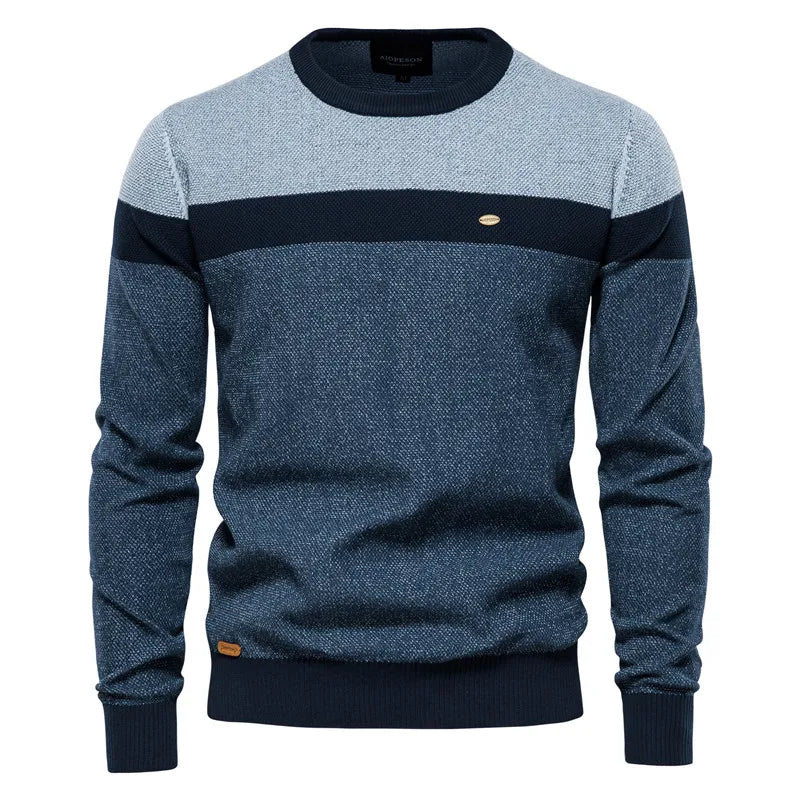 Aldren | Modern Colorblock Knit Sweater