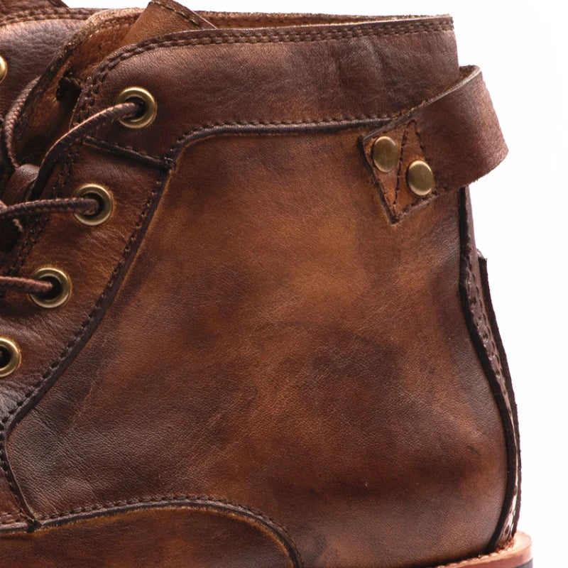 Kelvin | High-Top Orthopaedic Leather Boots