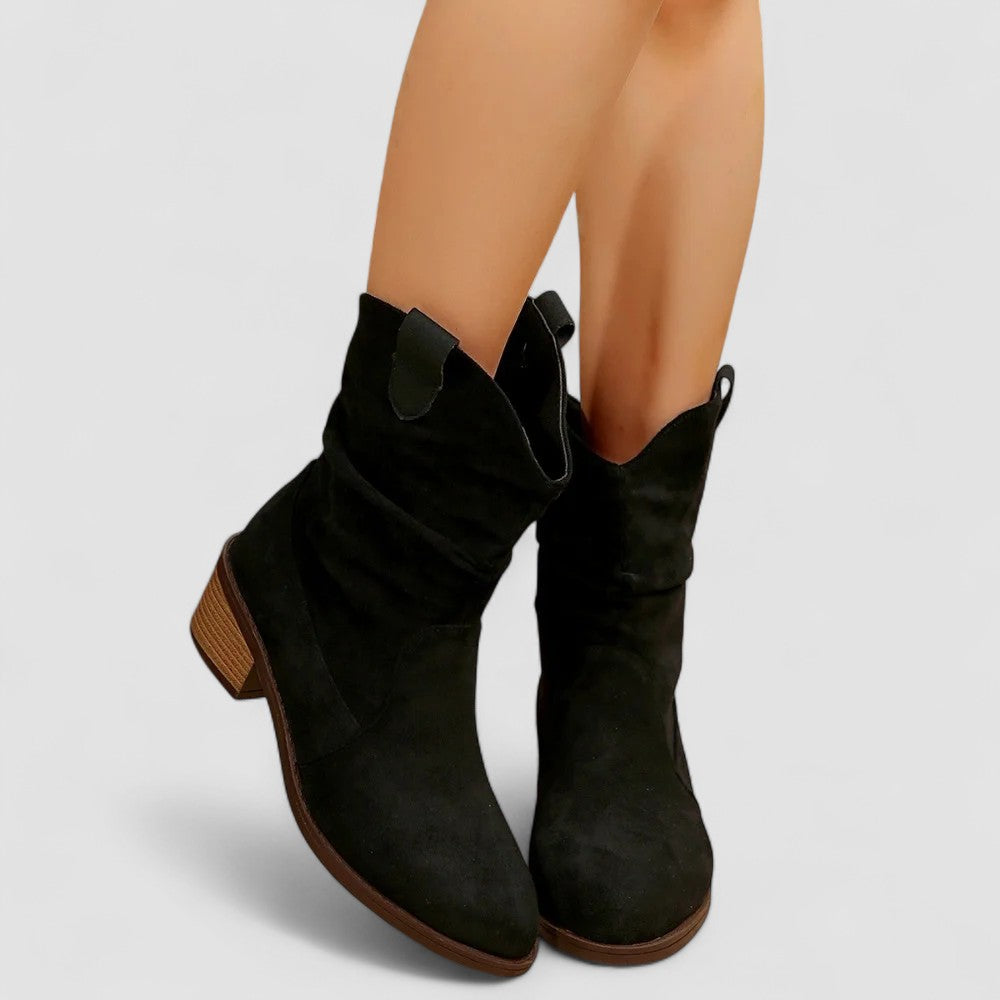 Sienna™ | Soft Suede Slouch Boots