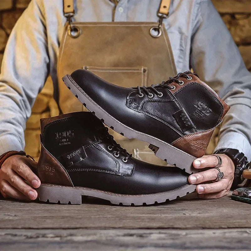 Parker | British-Style Orthopaedic Leather Boots