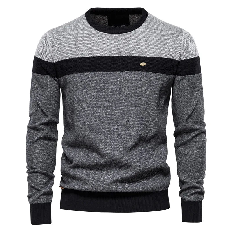 Aldren | Modern Colorblock Knit Sweater