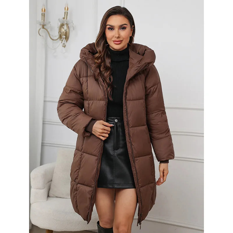 Clara | Longline Winter Padded Coat