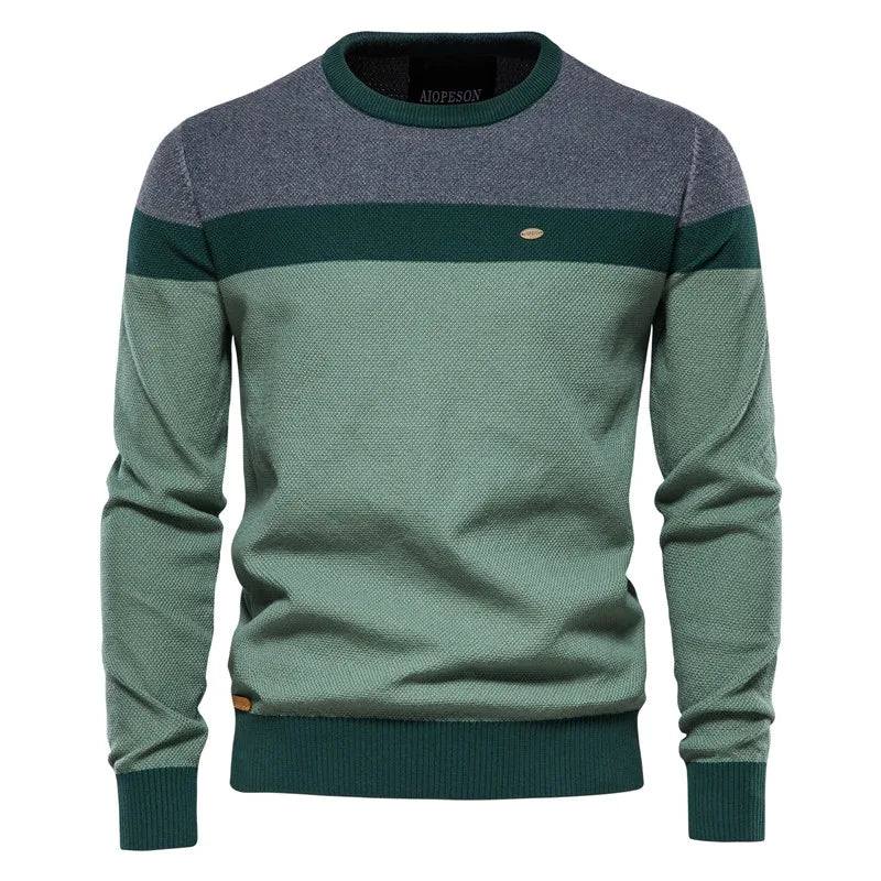 Aldren | Modern Colorblock Knit Sweater