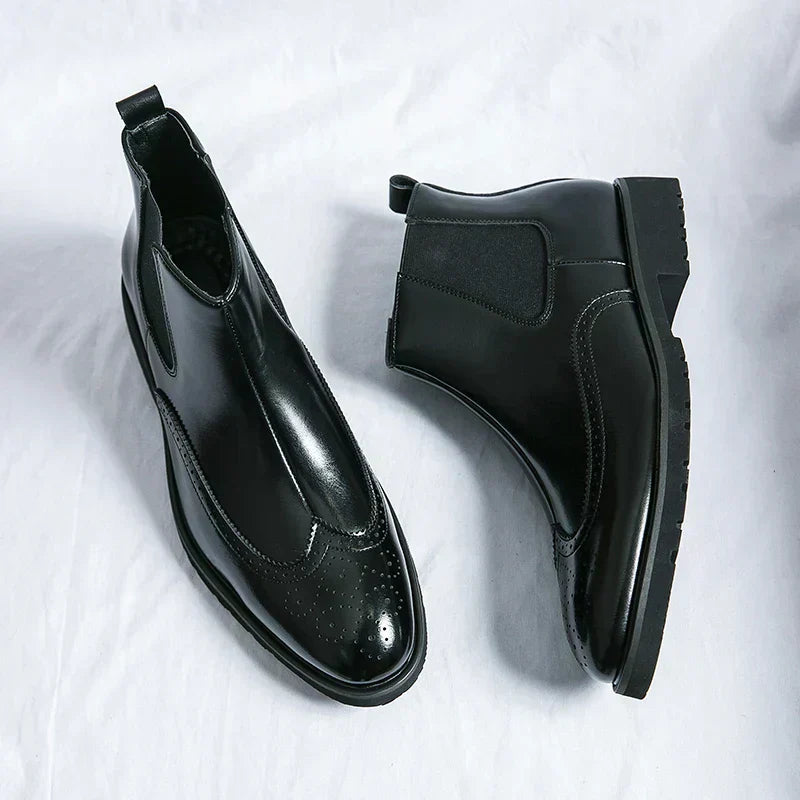 Adriel | Authentic Orthopedic Leather Chelsea Boots