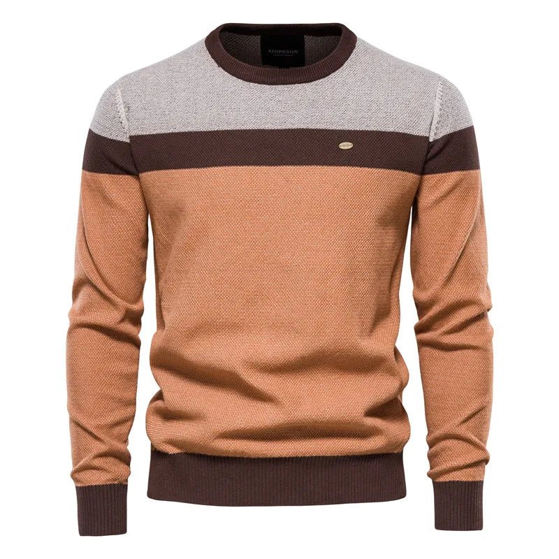 Aldren | Modern Colorblock Knit Sweater