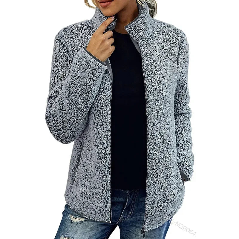 Sofia™ | Elegant Casual Fleece Jacket