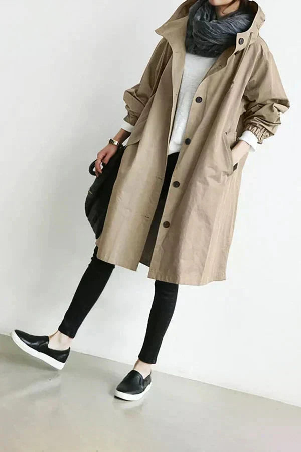 Tiernan – Water-Repellent Trench Coat