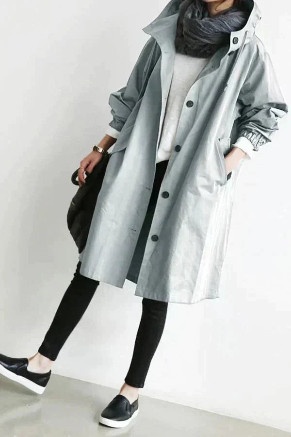 Tiernan – Water-Repellent Trench Coat