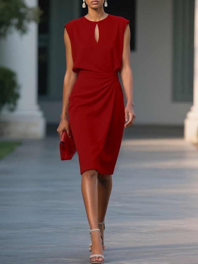 Caoimhe – Elegant Midi Dress