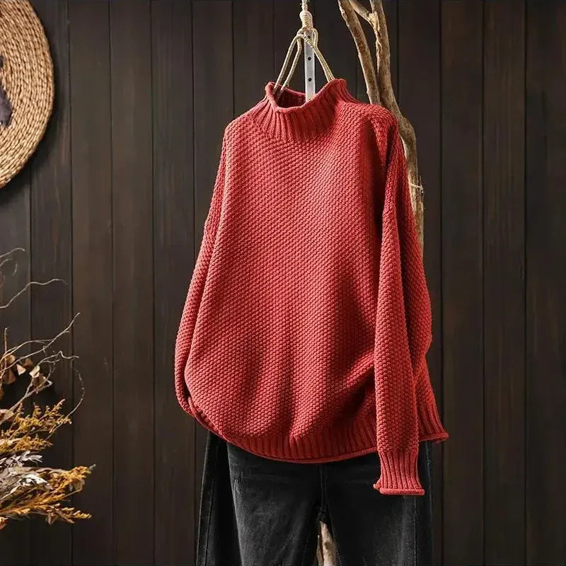 Celina™ | Cozy Textured Knit Sweater