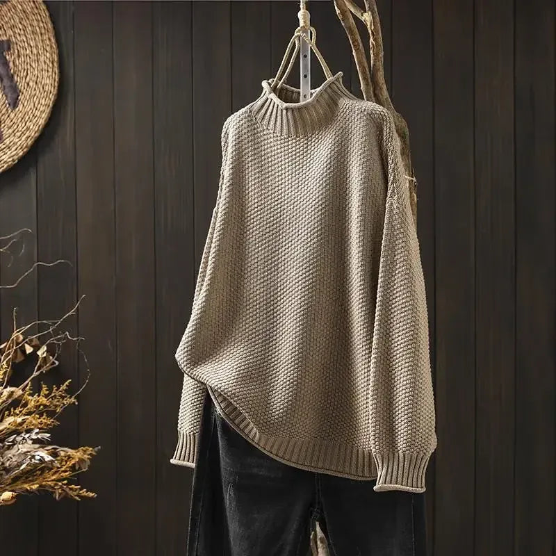 Celina™ | Cozy Textured Knit Sweater