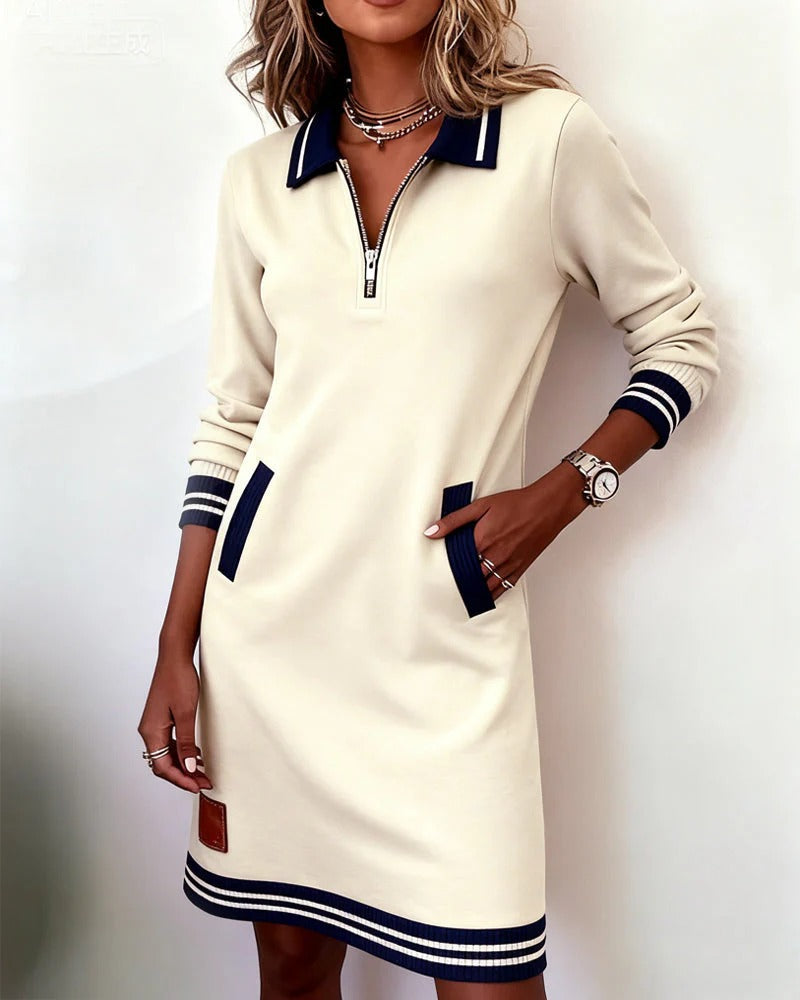 Harper™ | Everyday Zip Collar Dress