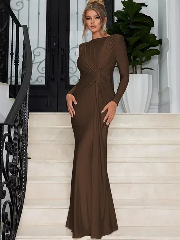 Valentina | Luxe Ruched Evening Gown