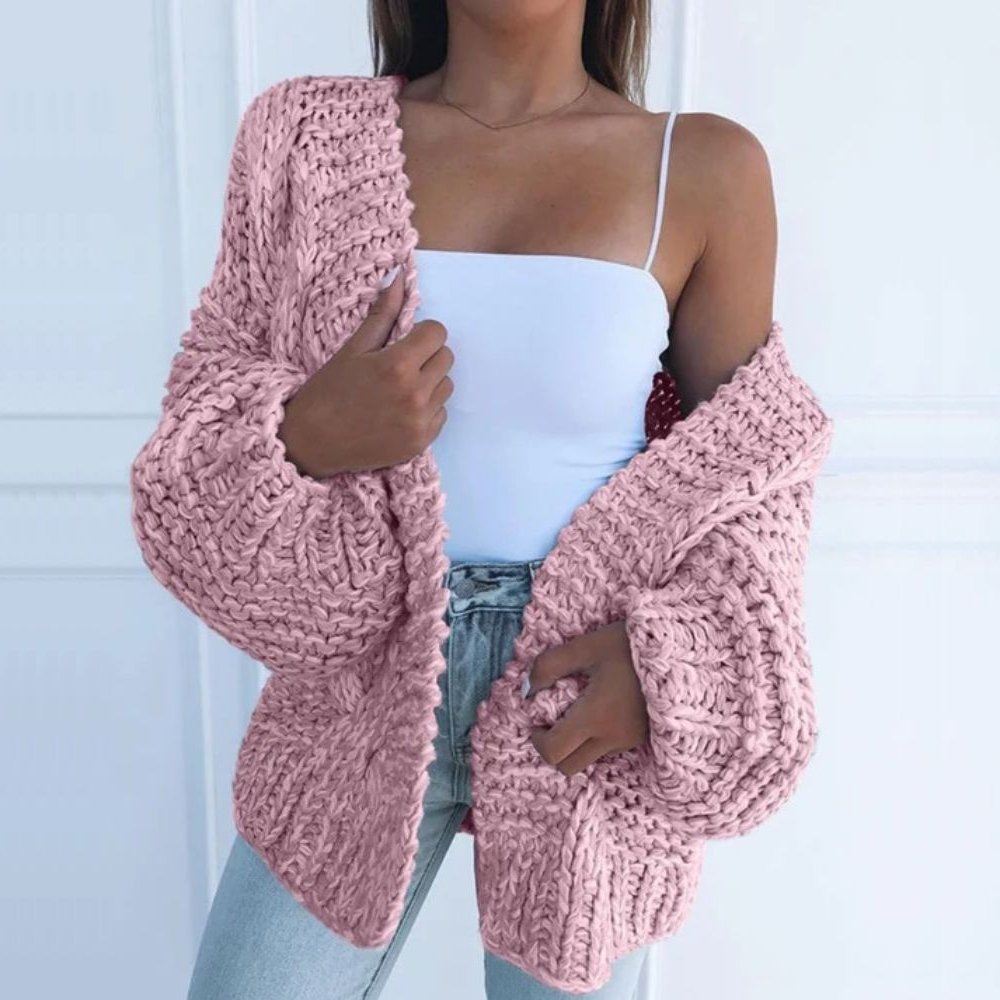 Bríd – Chunky Knit Relaxed Cardigan