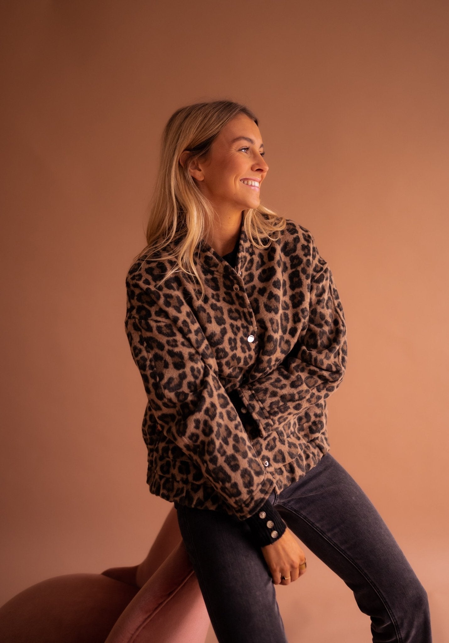 Liora | Cozy Leopard Fleece Jacket