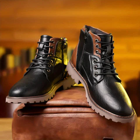Jethro | Sturdy Orthopaedic Leather Boots