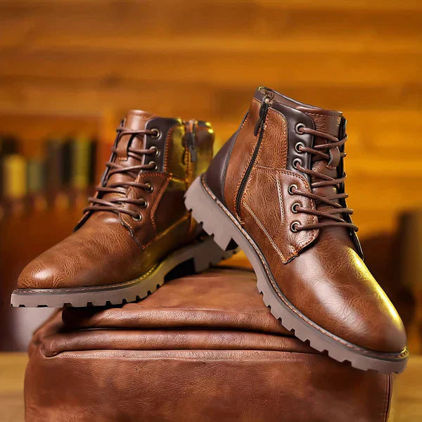 Jethro | Sturdy Orthopaedic Leather Boots