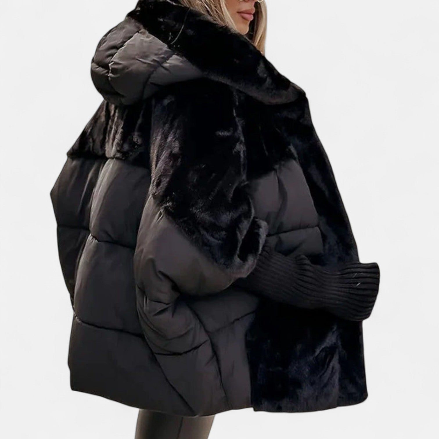 Liora | Oversized Plush Teddy Coat