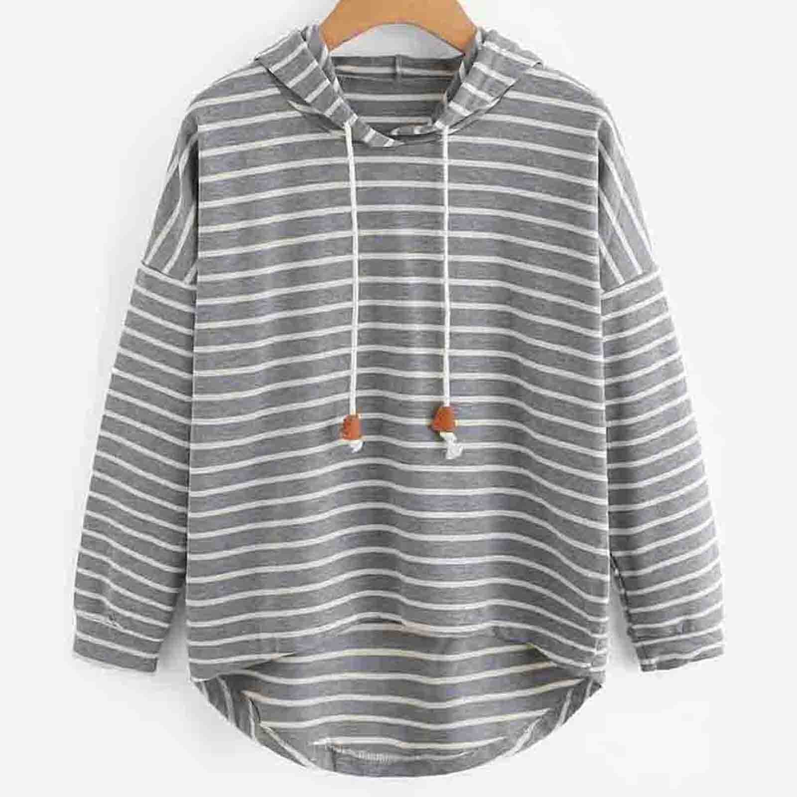 Marin | Soft Striped Hoodie