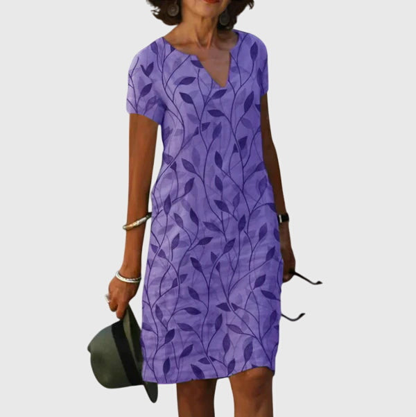 Carol - Casual V-Neck Dress